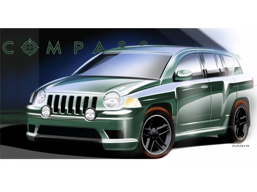  Jeep Compass Rallye Concept 2005 года  (фото 14 из 23)